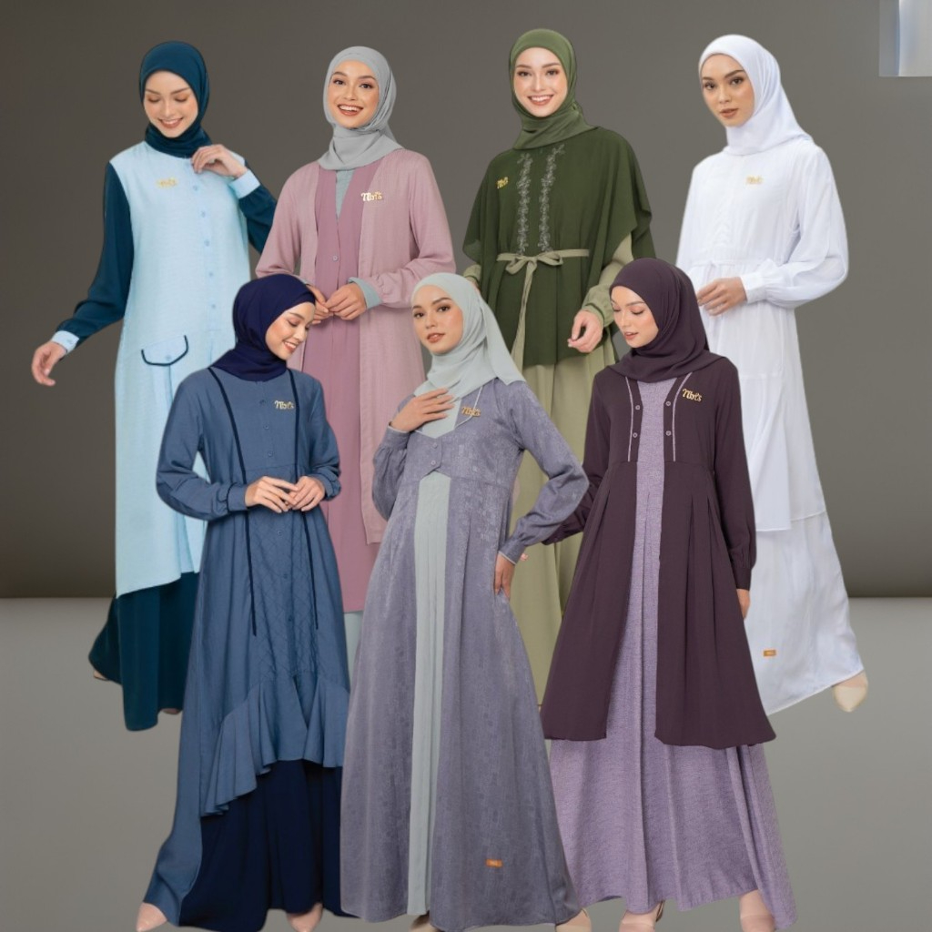 GAMIS JUMBO BIG SIZE BIGSIZE NIBRAS LD 130 2XL 3XL 4XL 5XL 2023 - BUSANA MUSLIM WANITA SIZE BESAR DR