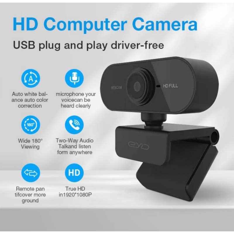 EYD 4K Webcam Laptop USB