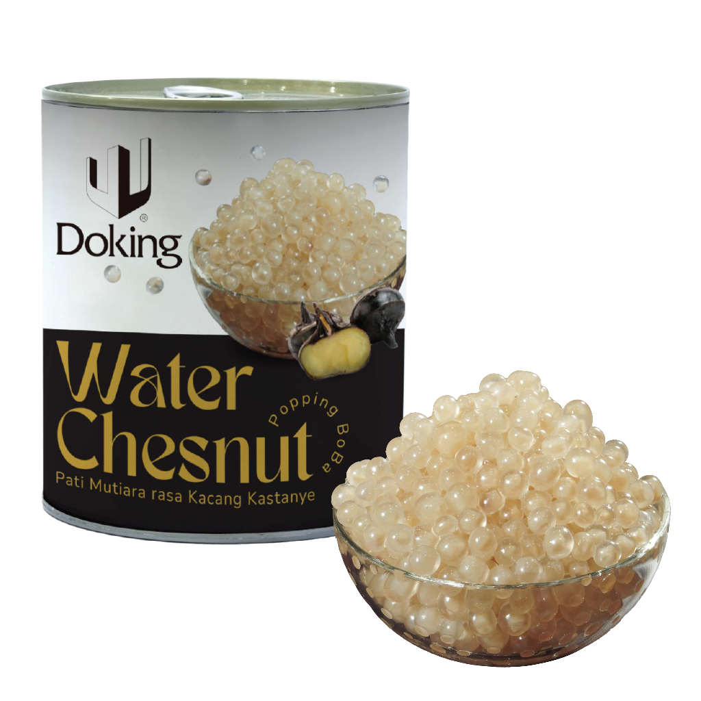 

Granule Popping Boba Water Chestnut 850g - TERBARU Boba Poping isi kacang kastanye