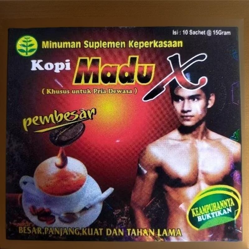 

Kopi Herbal Pembesar Kopi Madu X Original pabrik full khasiat 100%