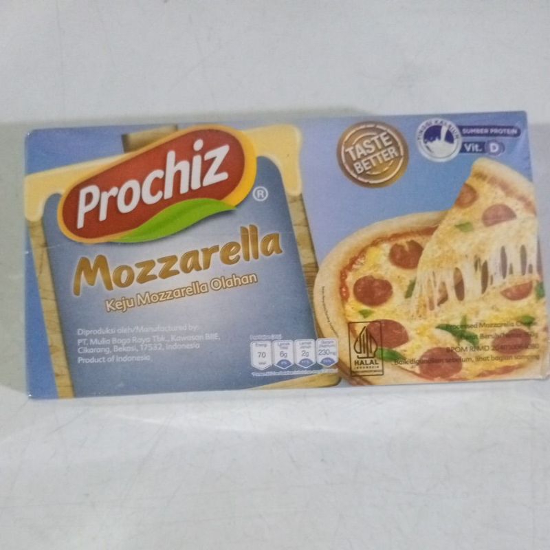 

KEJU MOZARELLA PROCHIZ 160GR