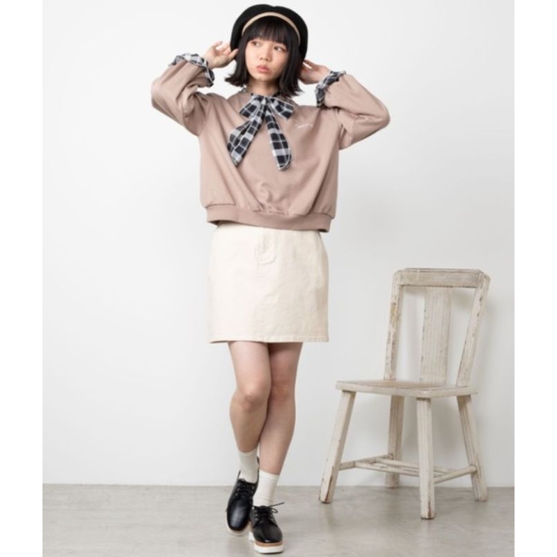 CROP SWEATSHIRT BY WEGO JAPAN