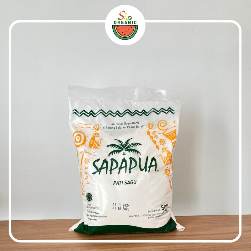 

Pati Sagu Alami Asli Papua 500gr Gluten Free - Sapapua