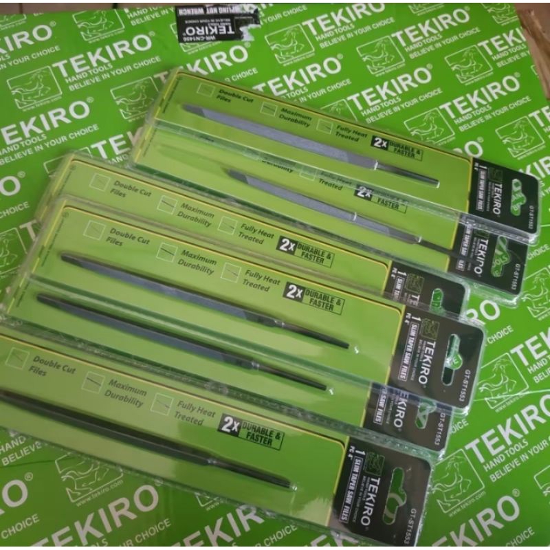 TEKIRO kikir segitiga,kikir gergaji kayu