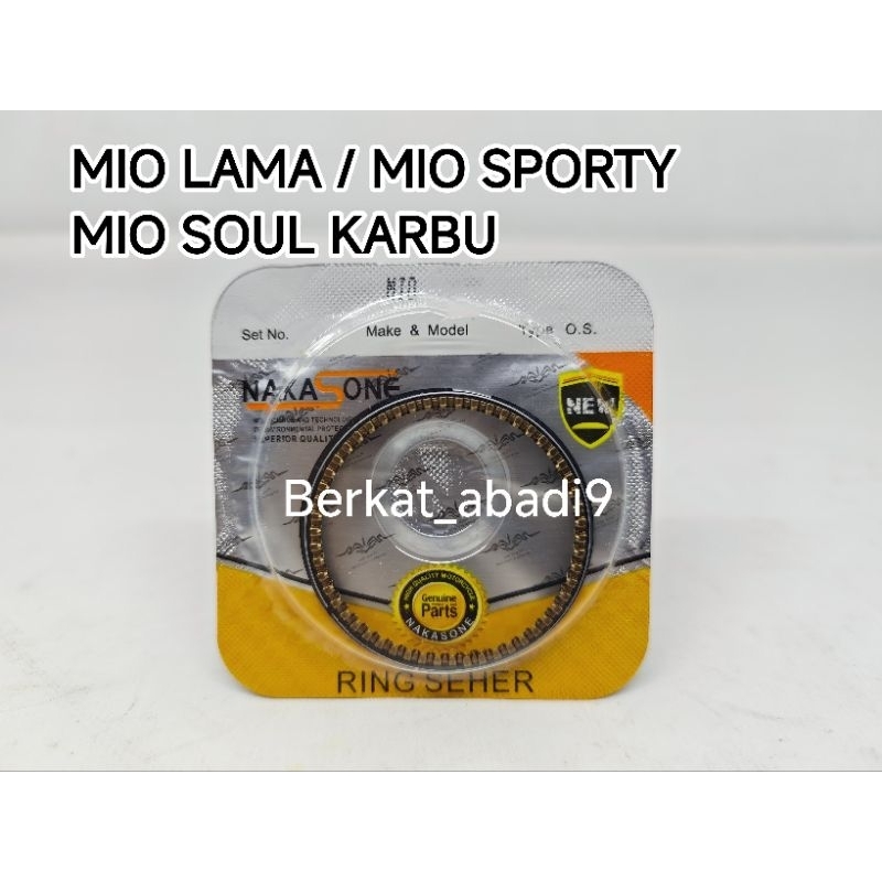 [ Nakasone ] Ring seher piston Mio lama / Mio sporty / Mio soul