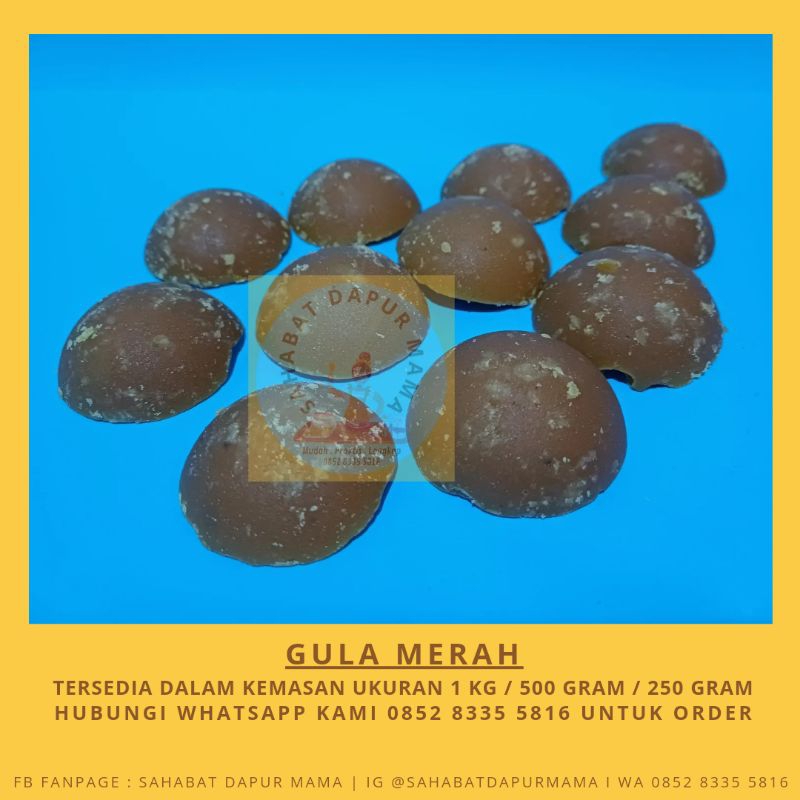 

Gula Merah Ukuran 1kg