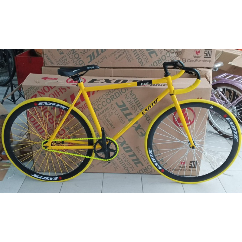 SEPEDA FIXIE 700C EXOTIC 2708 GR TORPEDO FIXED GEAR