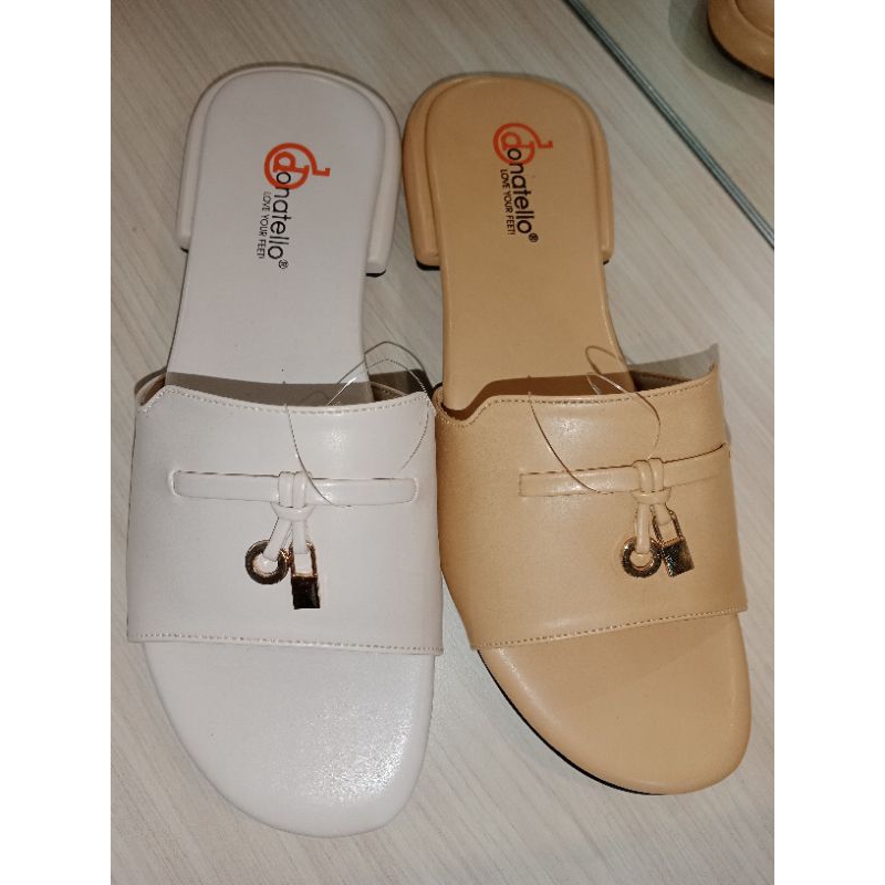 Sendal Wanita donatello IY. 61023 ivory,cream 36-41