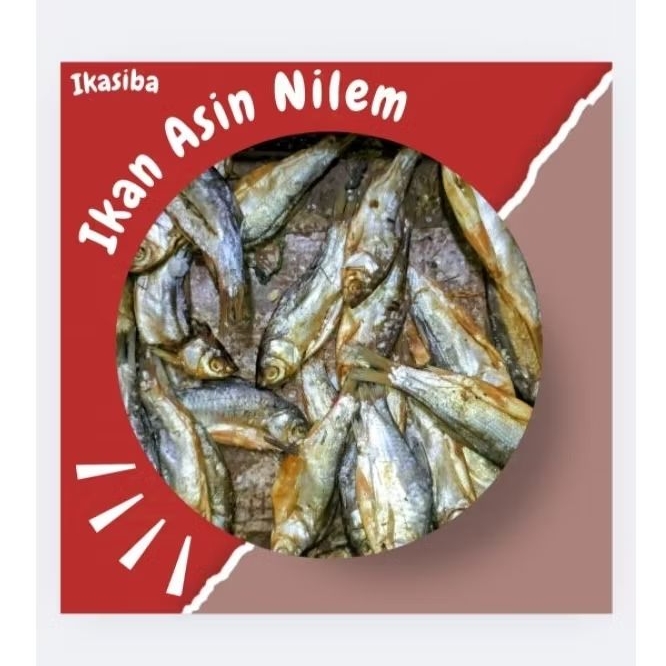 

IKASIBA Ikan Asin Nilem premium 100gr/250gr/500gr