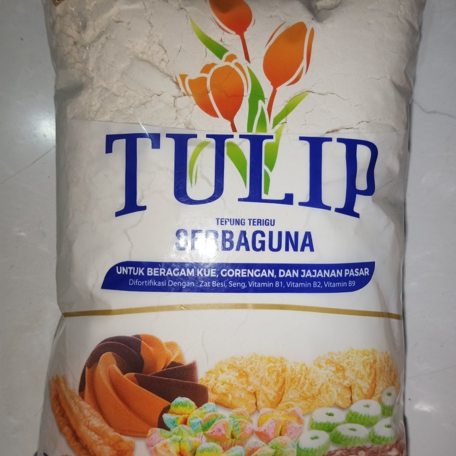 

Tulip : Tepung terigu Tulip 1 kg tepung serbaguna [dalla raya shop]
