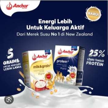 

Anchor Susu Protein Original / Anchor Milk&Grain Original Box 175/350gr