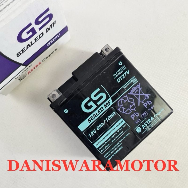 AKI KERING NMAX AEROX 12V 6Ah GTZ7V GS ASTRA