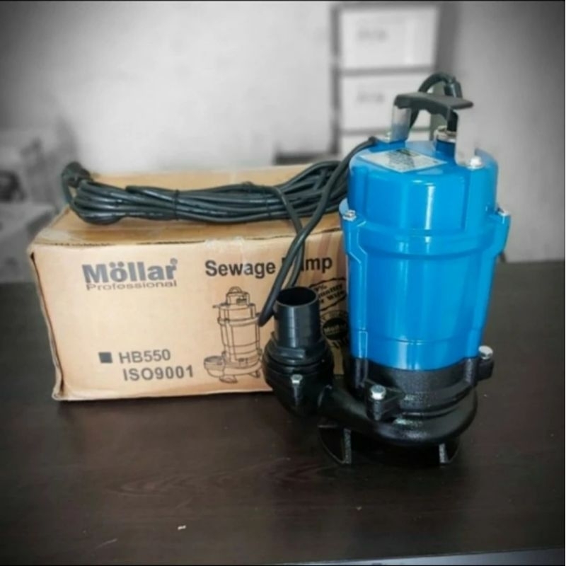 Pompa Celup Air Kotor 2" HB550 MOLLAR Submersible Pump