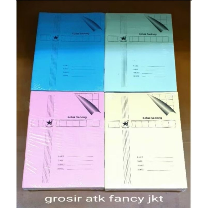 

( 320 Buku / KARTON ) Buku 38 Kotak Sedang Mandarin Bintang Obor