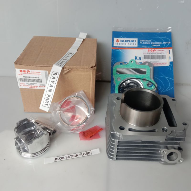 BLOK SEHER SATRIA FU 150 SATRIA FU 150 BLOK+PISTON+TOP SET