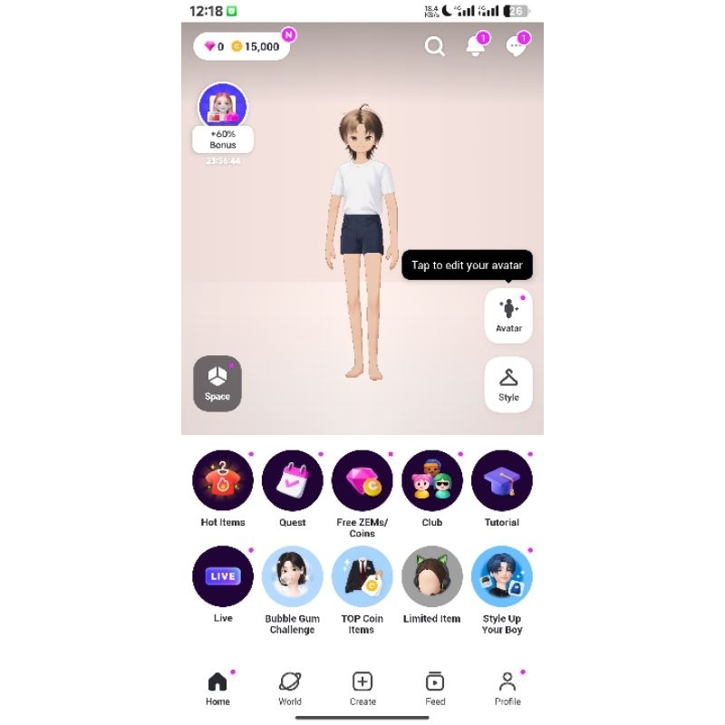 akun zepeto