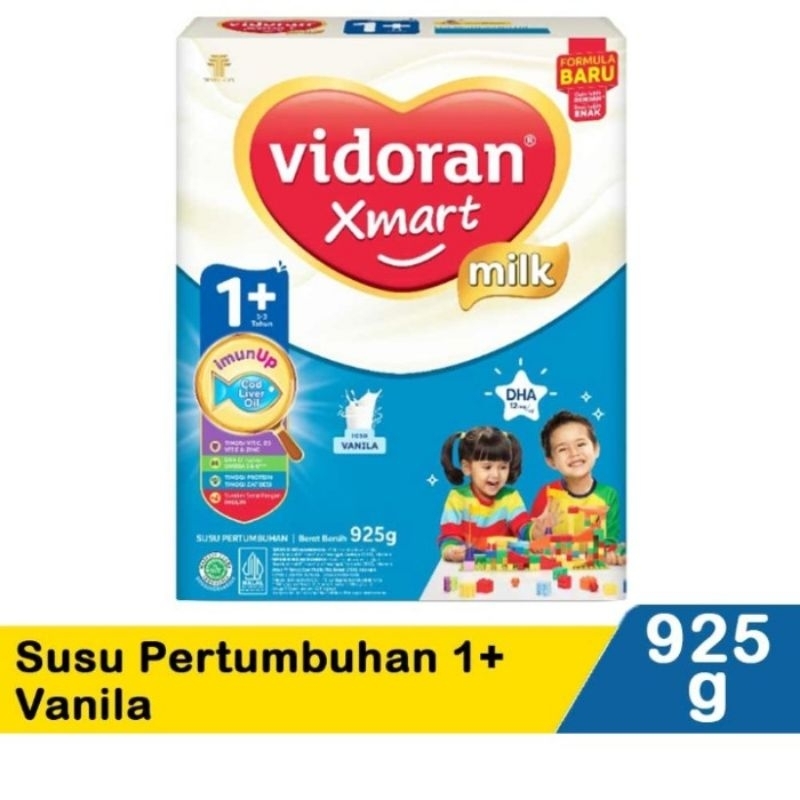 

VIDORAN XMART 1+ 900 GR MADU OR VANILA ( SUSU FORMULA)