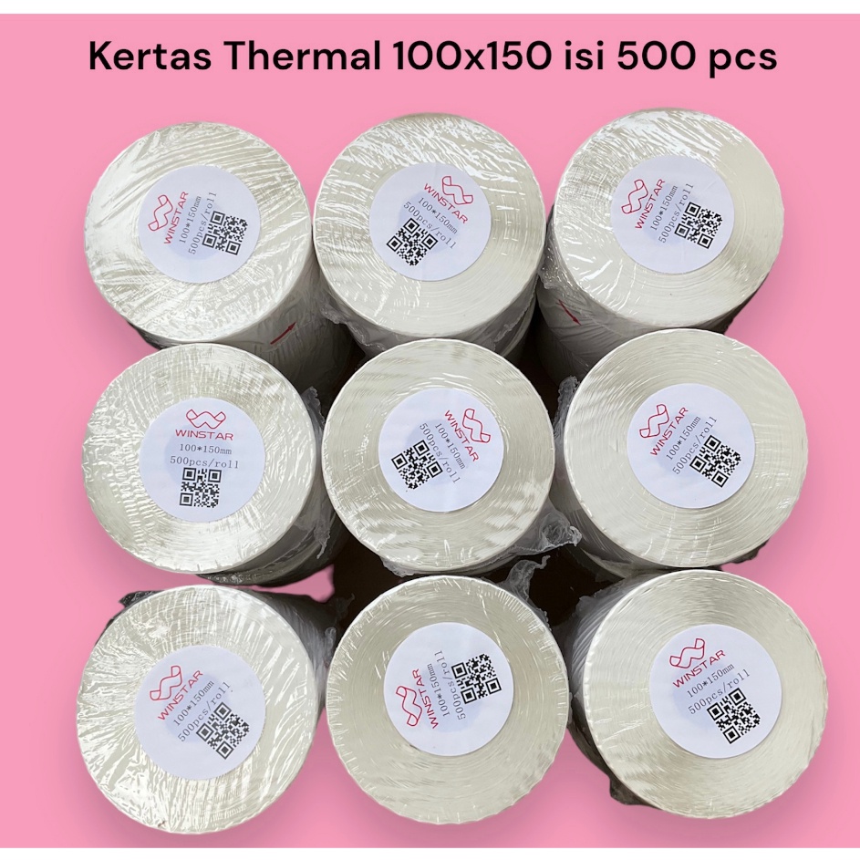 

Sale Kertas Thermal Label Barcode RollLipat isi 5 pcs ukuran A6 1 x 15 mm Thermal Paper ORIGINAL S71