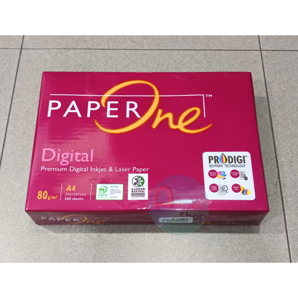 

Kertas HVS A4 80 gram Paper One / Kertas HVS A4 80 gsm Paper One