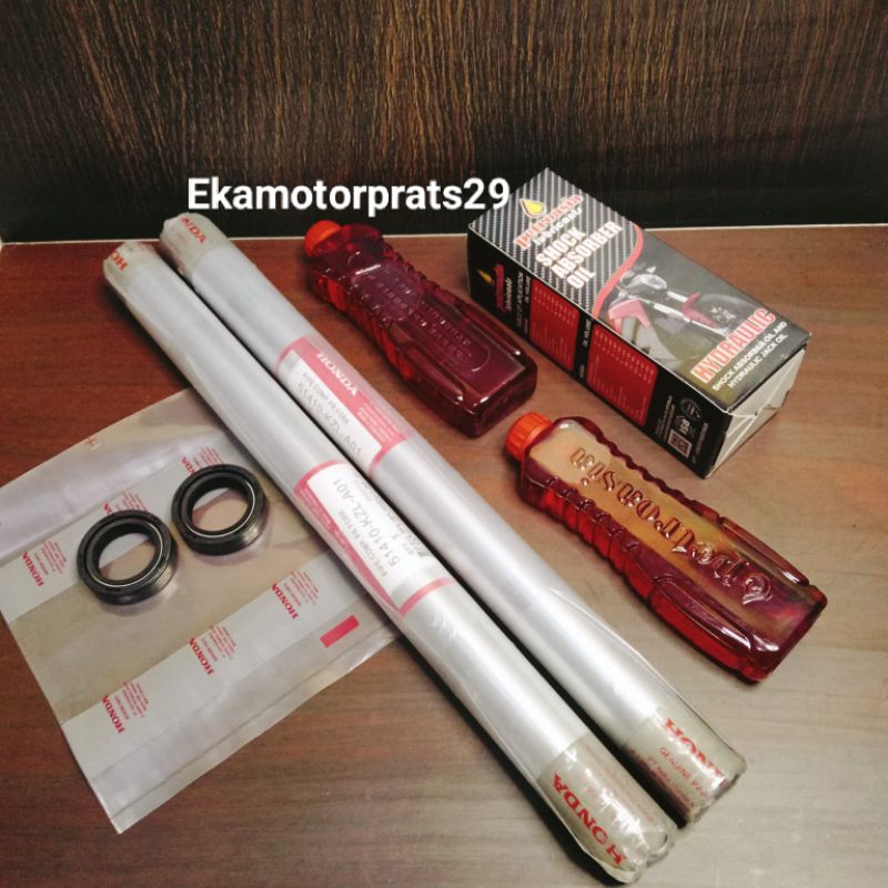 As Shock Depan KZL Sepasang + Seal Shock + Oil Shock Honda Beat fi, Beat esp, Beat pop, Vario 110 fi