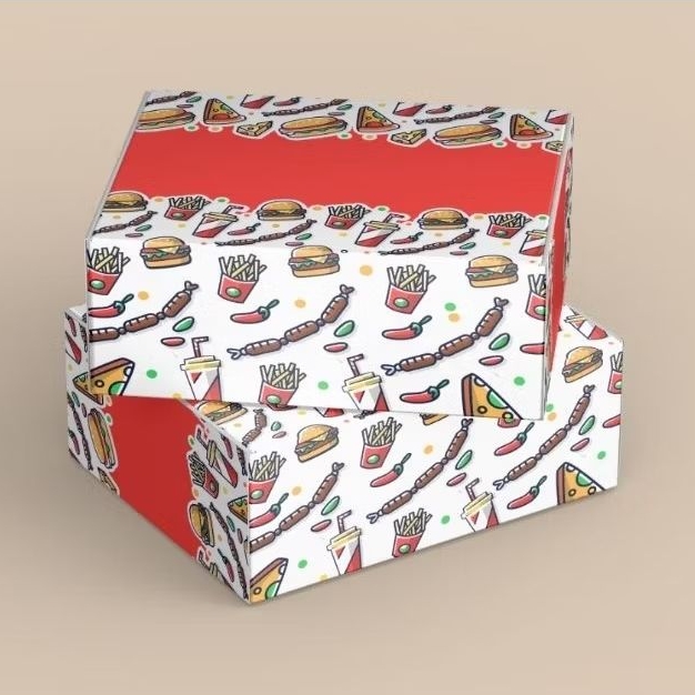 

SNACK BOX MOTIF BURGER