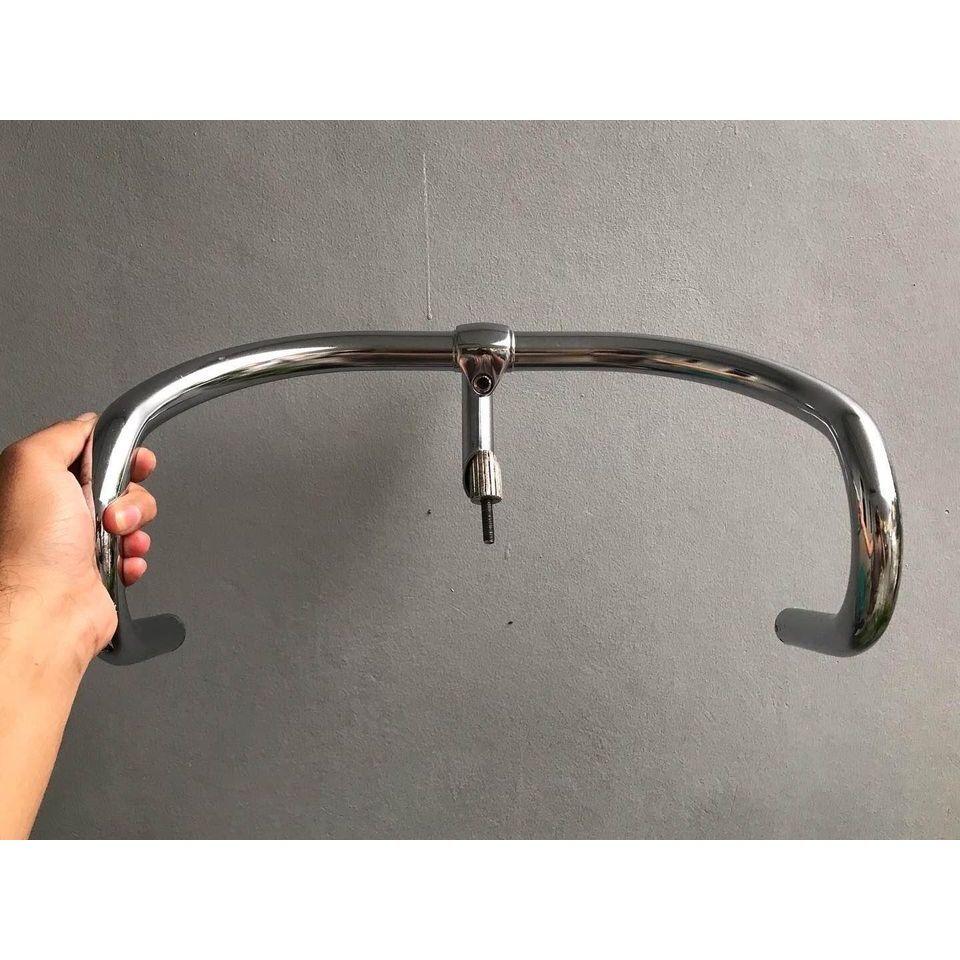 Barset Nitto NJS, Trackbar Nitto B123 390 mm, Nitto Jaguar 105 mm