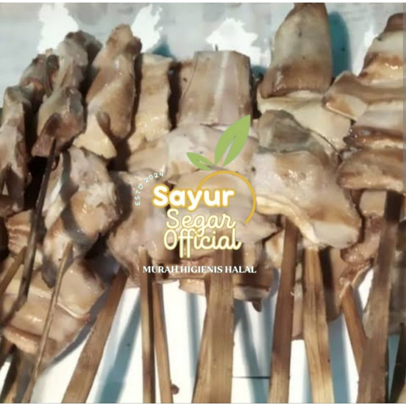 

Ikan Pari/Cucut Asep ( pari/cucut panggang ) isi 4 Tusuk