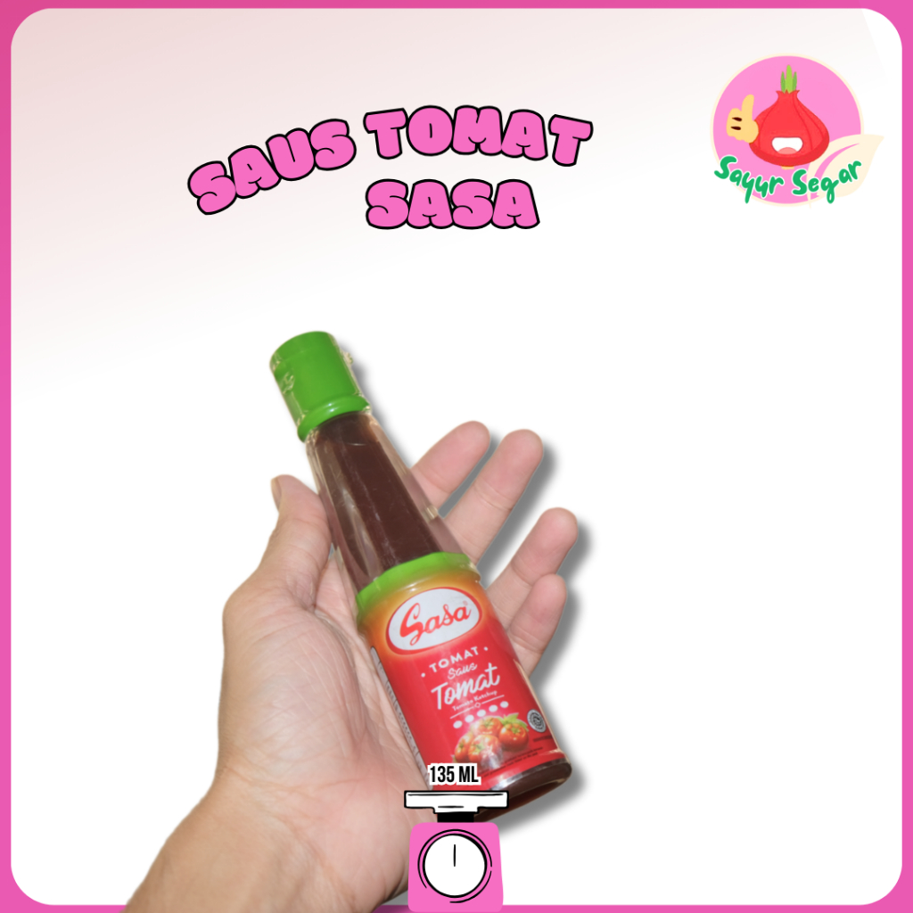 

Sayur Segar - Sasa Saus Tomat Botol 135 ml / Ketchup