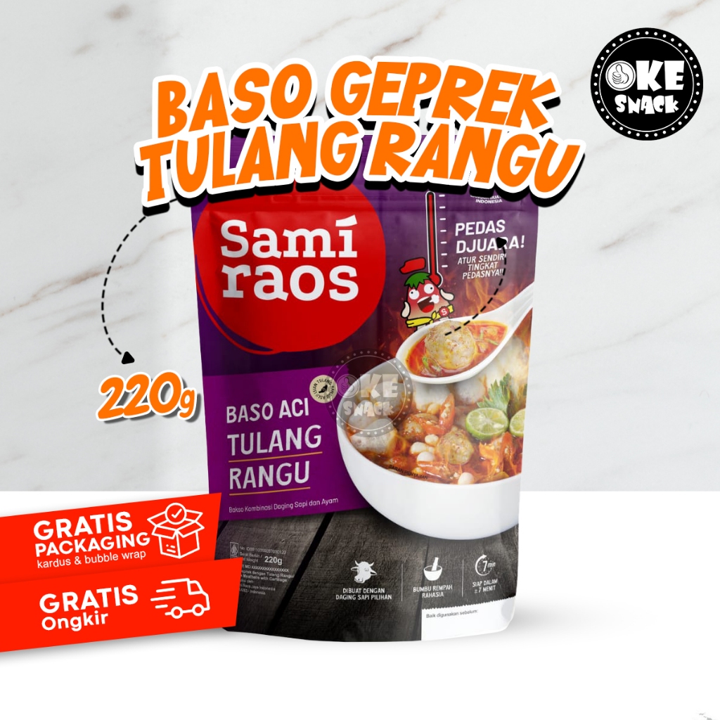 

Sami Raos Baso Geprek Tulang Rangu Samiraos Baco Aci Tulang Rangu