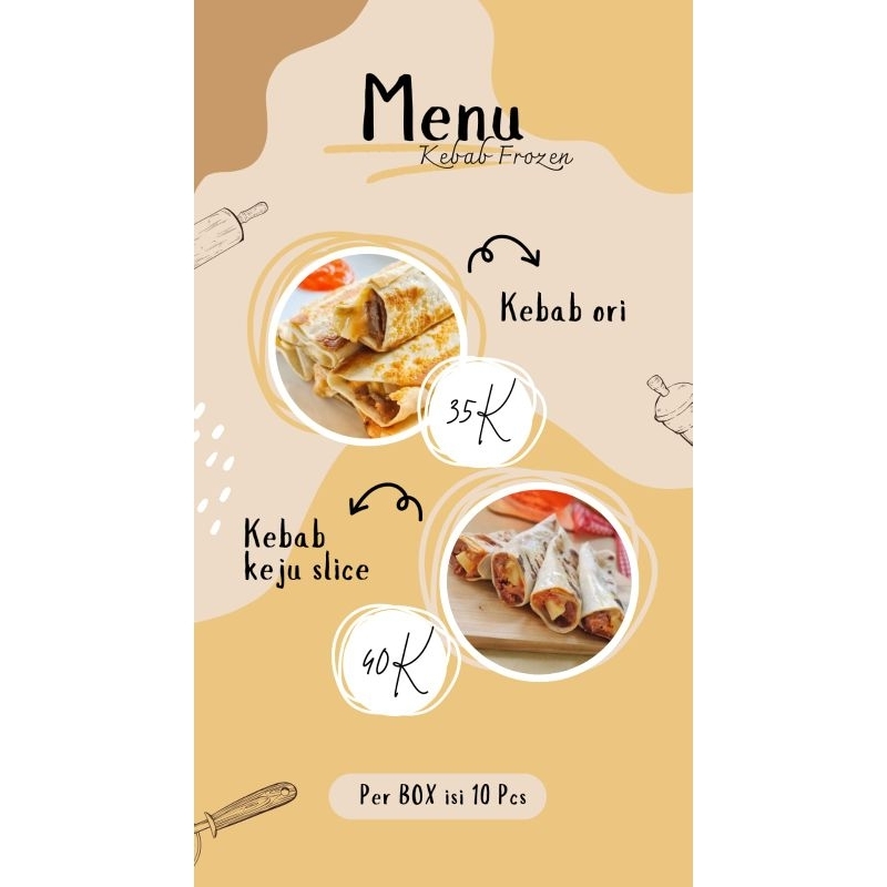

BAHRAIN KEBAB FROZEN ORIGINAL ISI 10 +- 750Gram