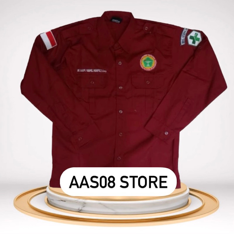 KEMEJA PPNI TERBARU SERAGAM KESEHATAN BAJU DINAS KESEHATAN ATASAN BAJU PERAWAT
