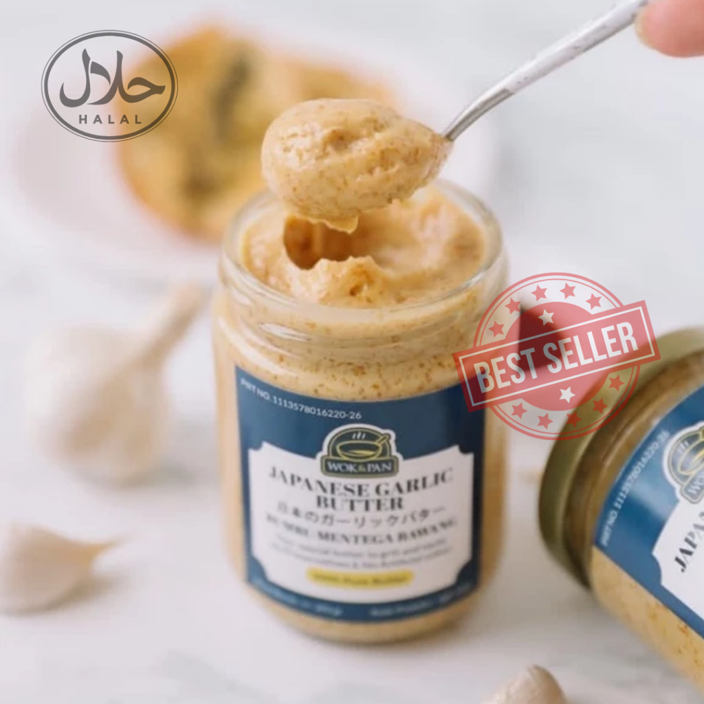 

Garlic Butter buat memasak,menumis dan memanggang ,Dibuat hanya dengan bahan bahan berkualitas tinggi.Resep orisinil dari Japanese Steakhouse terbesar di amerika