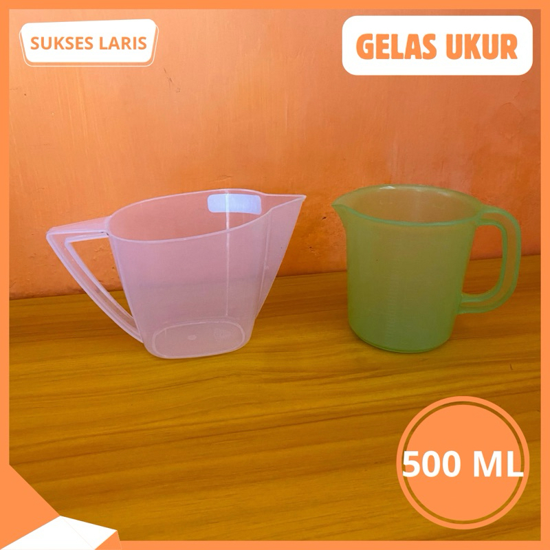 GELAS UKUR 500 ML | GELAS TAKAR 0,5 LITER