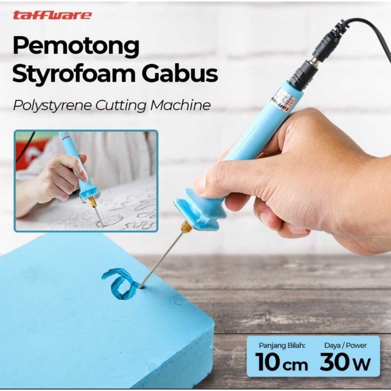 

Pemotong Styrofoam Gabus Polystyrene Cutting Machine 10cm 30W - CT10