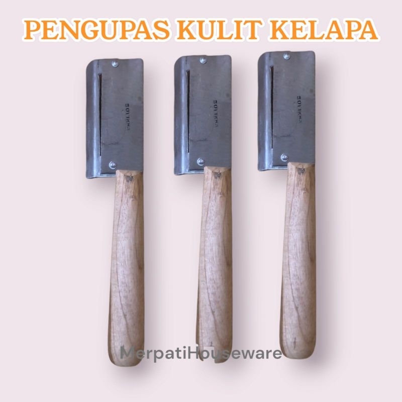 pengupas kulit kelapa / pengupas ketela / pisau pengupas kelapa / pisau pengupas serbaguna