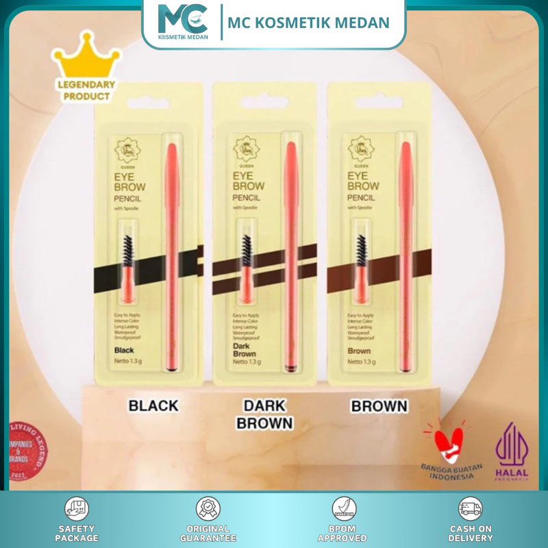 (BPOM ORIGINAL)-CELAK PENSIL ALIS VIVA 100% ASLI