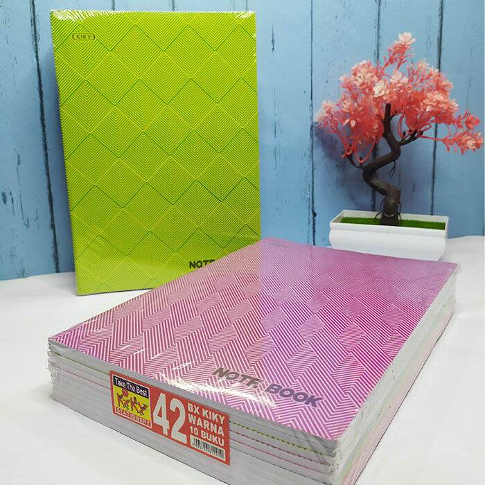 

Ay00! Buku Tulis Kiky 42 Lembar - 1 Pack Isi 10 Buku, Hemat dan Berkualitas