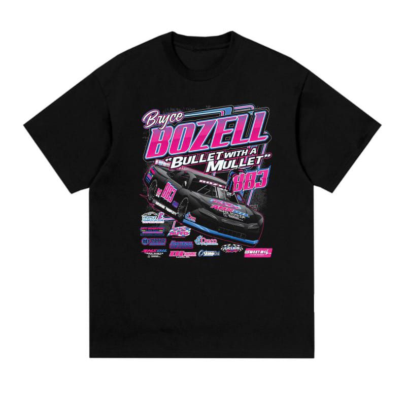 KAOS VINTAGE NASCAR BOZELL TSHIRT KAOS VINTAGE PREMIUM