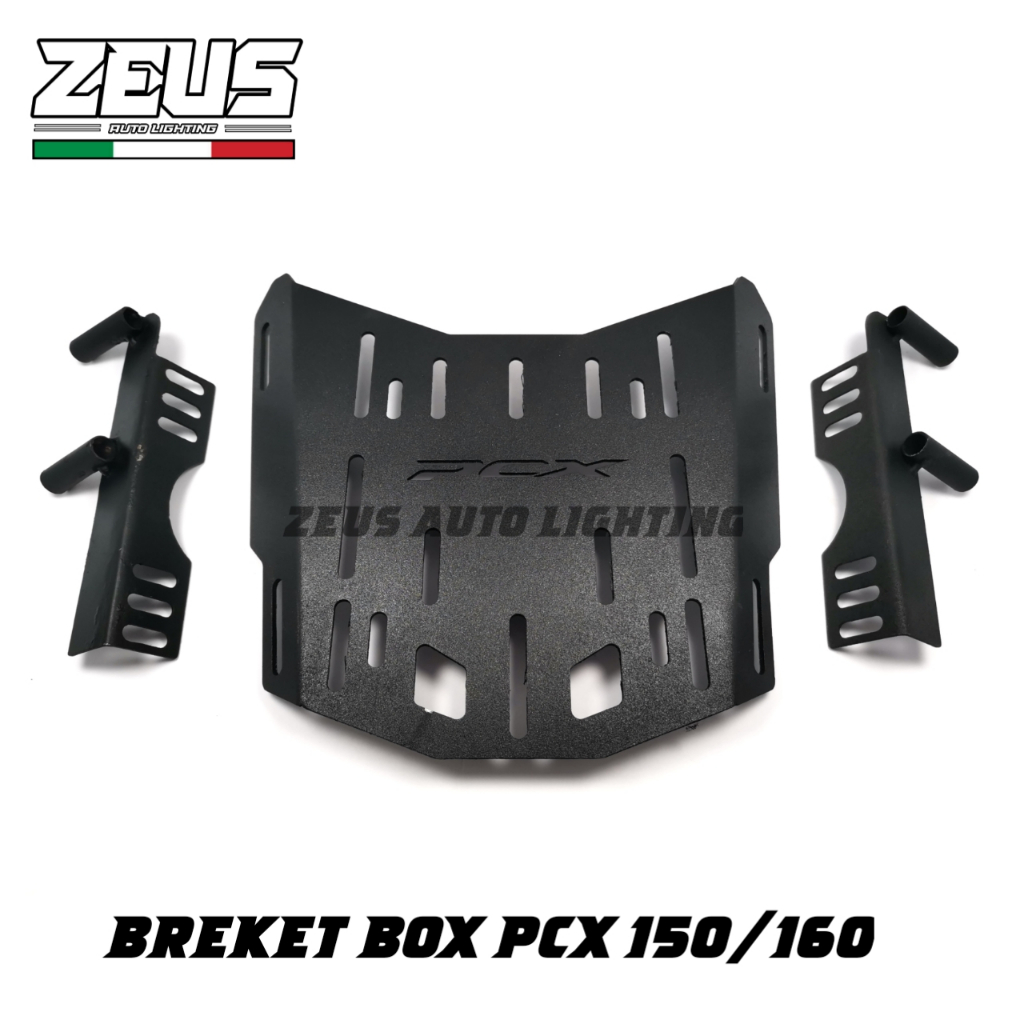 PROMO-Breket Box Hitam Pcx160 Bracket Box Pcx New Behel Box Pcx 160 Breket PCX 150 Bracket PCX 160 B