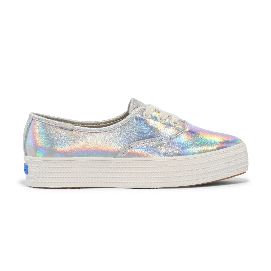 Keds- Keds Sepatu Wanita Point Iridescent Silver