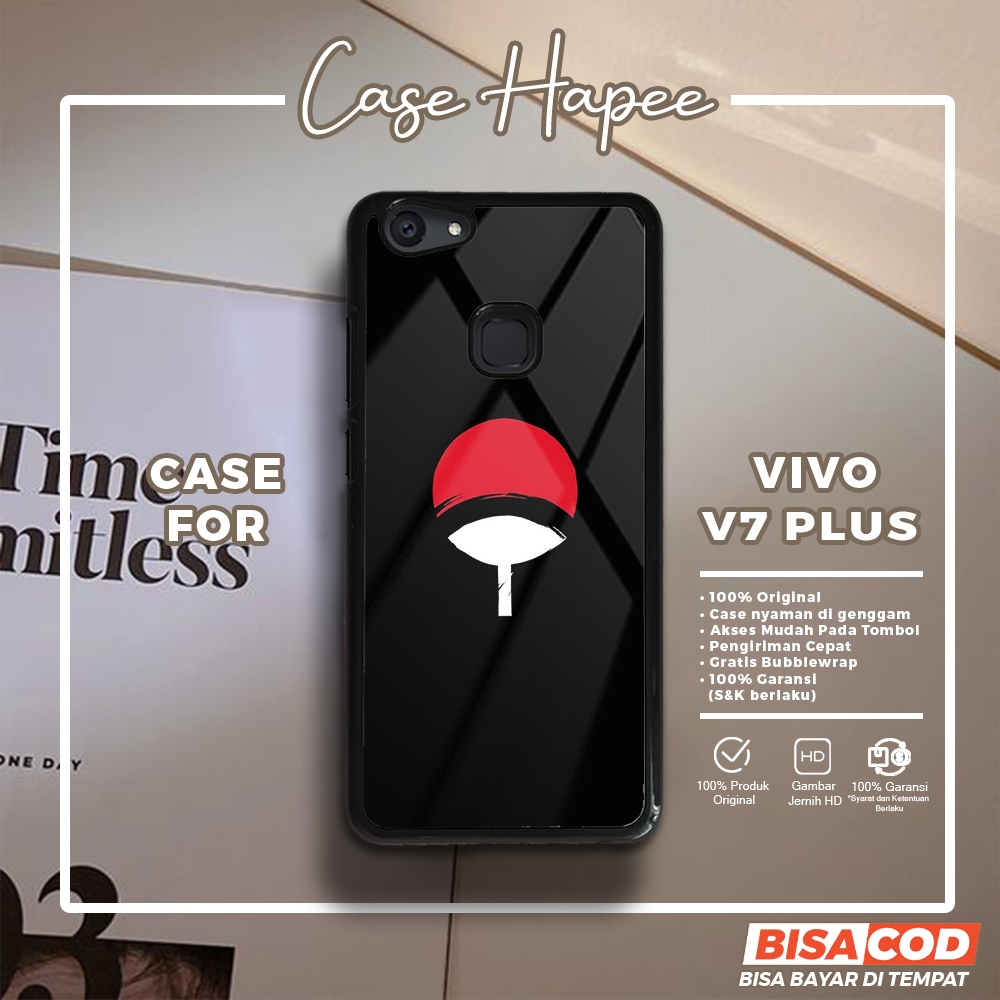 Case Vivo V7 Plus Casing Vivo V7 Plus [UCHA] Casehapee Case Glossy Case Aesthetic Custom Case Premiu