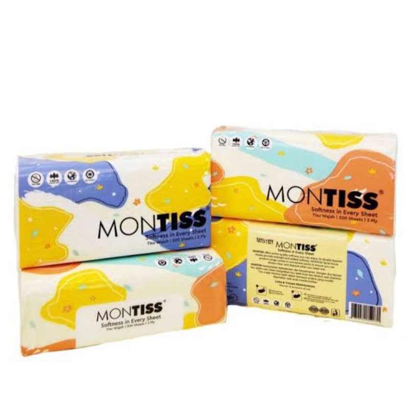 Tissue MONTISS Facial 200s