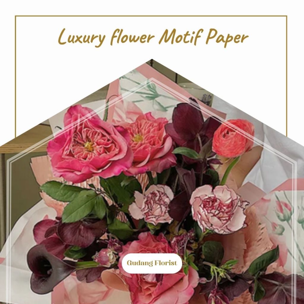 

LUXURY FLOWER MOTIF PAPER