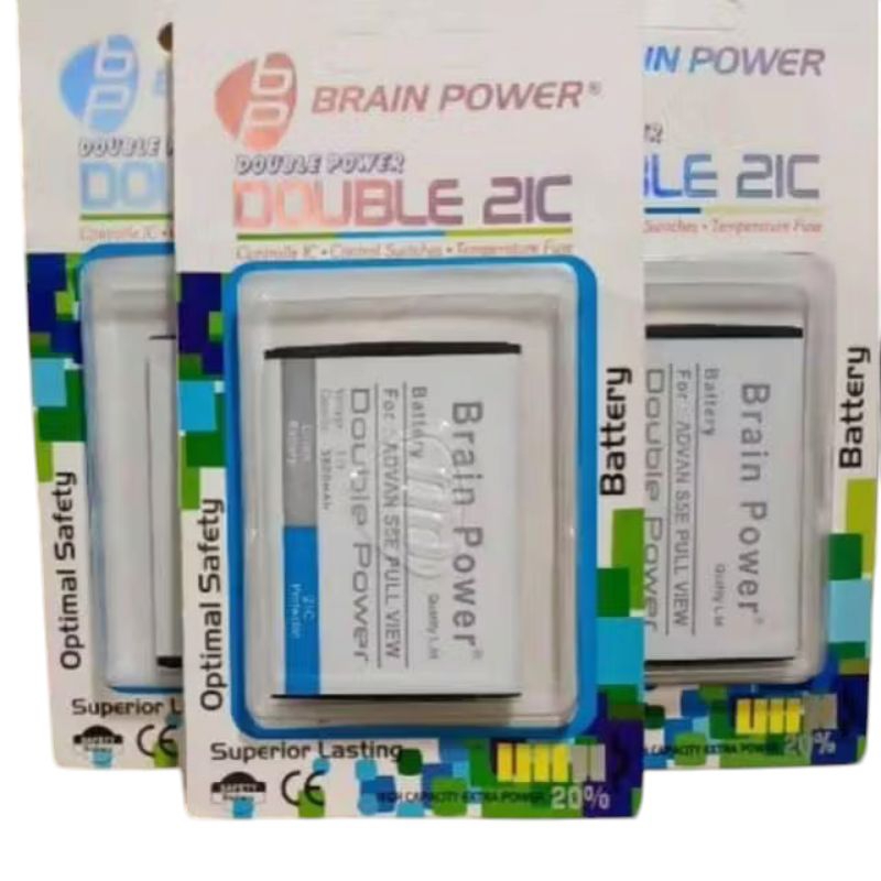 Baterai Batre Hp Advan S5E Full View Double Power