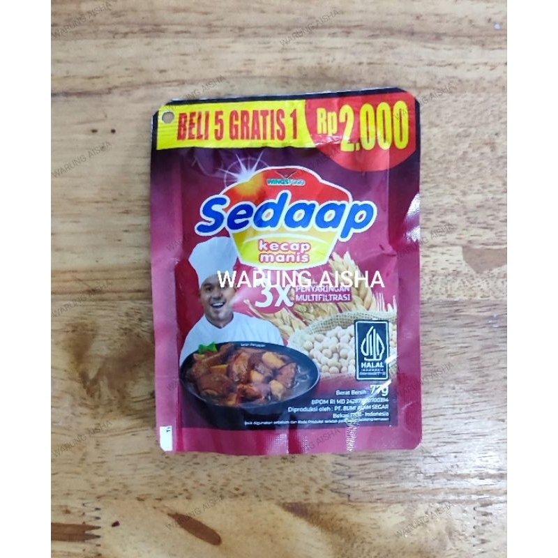 

Bumbu Masak Kecap Manis Sedaap 77 gr