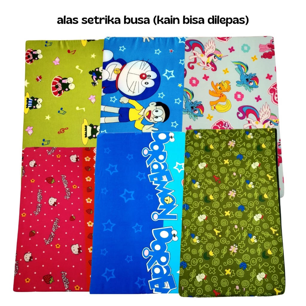 Alas Gosok Setrika Tebal Busa Busa Kuning yang tahan panas
