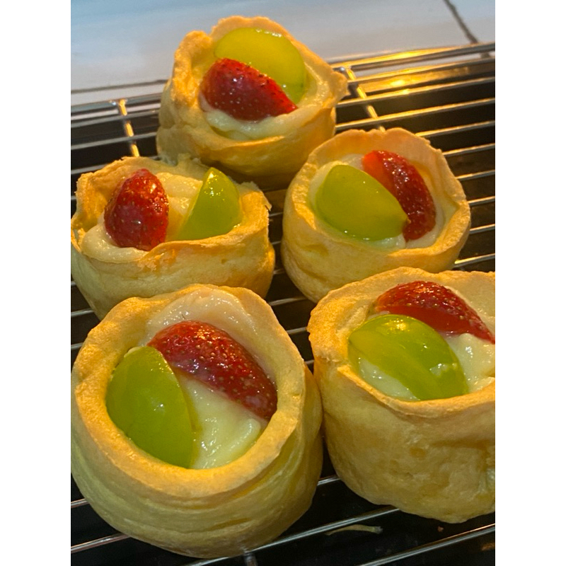 

soes vla buah dan vla keju
