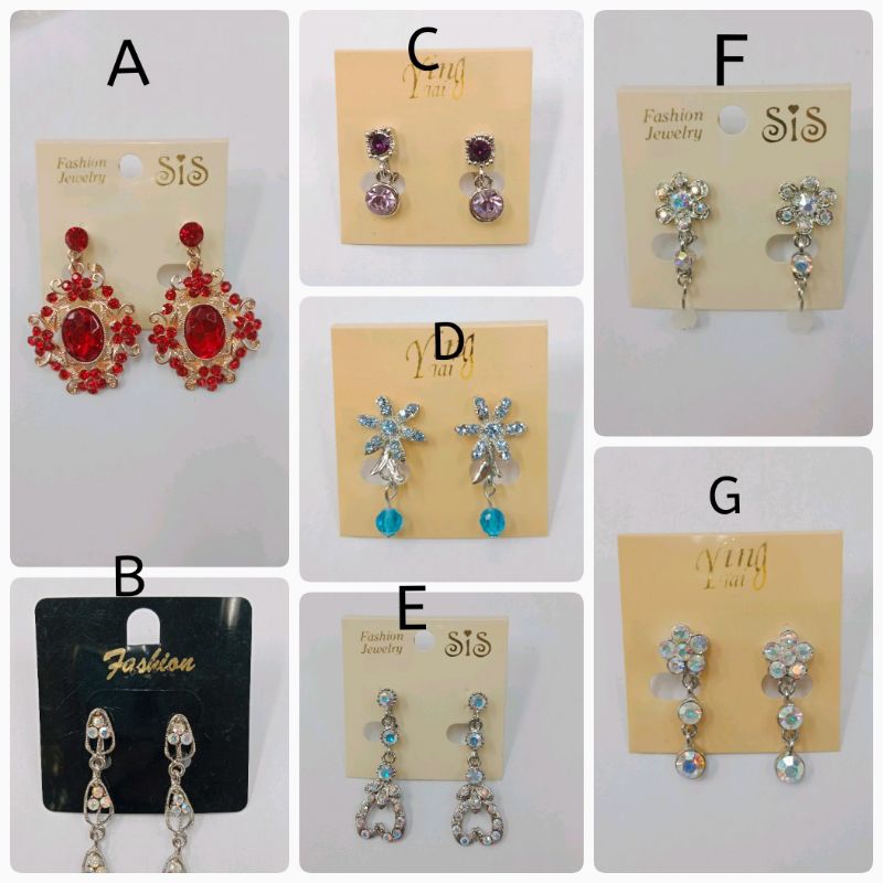 Anting-Anting Swarovski Fashion
