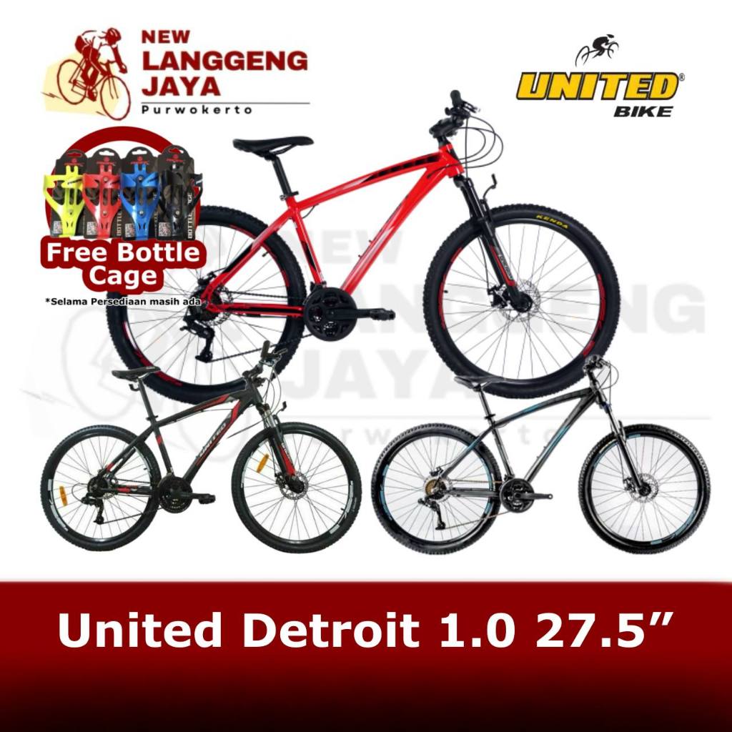 United Sepeda MTB Detroit 1.0 27.5" Alloy