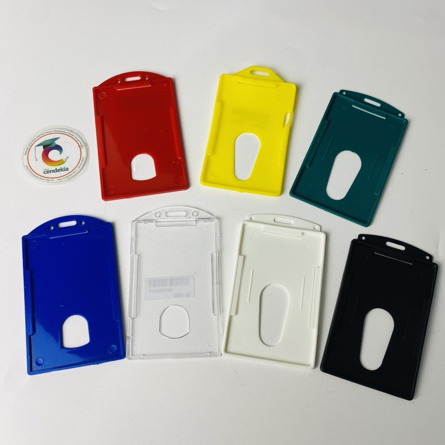 

Name Tag Id Card Holder Frame Id Card Mika Potret - Hitam
